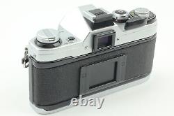 MINT Canon AE-1 35m Film Camera SLR Silver Body NEW FD 50mm f1.4 Lens JAPAN