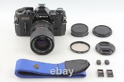 MINT Canon AE-1 35mm film Camera Black Body NEW FD 35-70mm Lens From JAPAN