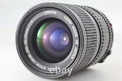 MINT Canon AE-1 35mm film Camera Black Body NEW FD 35-70mm Lens From JAPAN