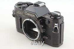 MINT Canon AE-1 35mm film Camera Black Body NEW FD 35-70mm Lens From JAPAN