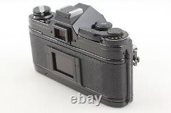 MINT Canon AE-1 35mm film Camera Black Body NEW FD 35-70mm Lens From JAPAN