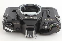 MINT Canon AE-1 35mm film Camera Black Body NEW FD 35-70mm Lens From JAPAN