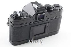 MINT Canon AE-1 35mm film Camera SLR Black NEW FD 50mm f1.4 Lens From JAPAN