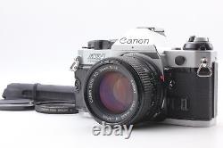 MINT Canon AE-1 AE1 Program SLR Film Camera Silver 50mm f/1.4 lens From JAPAN