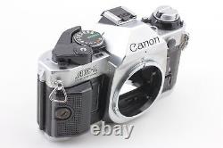 MINT Canon AE-1 AE1 Program SLR Film Camera Silver 50mm f/1.4 lens From JAPAN