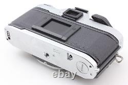MINT Canon AE-1 AE1 Program SLR Film Camera Silver 50mm f/1.4 lens From JAPAN