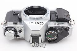 MINT Canon AE-1 AE1 Program SLR Film Camera Silver 50mm f/1.4 lens From JAPAN