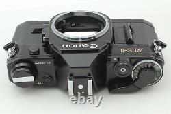 MINT Canon AE-1 Black 35mm Film Camera SLR New FD 50mm f1.8 Lens From JAPAN