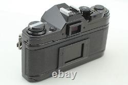 MINT Canon AE-1 Black 35mm Film Camera SLR New FD 50mm f1.8 Lens From JAPAN
