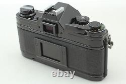 MINT Canon AE-1 Black 35mm Film Camera SLR New FD 50mm f1.8 Lens From JAPAN