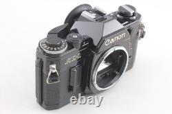 MINT+++ Canon AE-1 Black 35mm SLR Film Camera New FD 50mm F1.4 Lens From JAPAN