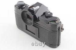 MINT+++ Canon AE-1 Black 35mm SLR Film Camera New FD 50mm F1.4 Lens From JAPAN