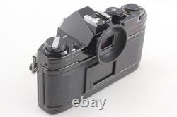 MINT+++ Canon AE-1 Black 35mm SLR Film Camera New FD 50mm F1.4 Lens From JAPAN