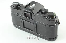 MINT Canon AE-1 Black SLR Film Camera Body withFD 50mm f1.8 S. C. Lens From JAPAN