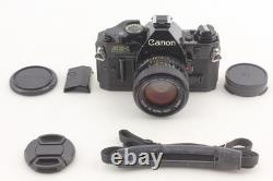 MINT Canon AE-1 Program 35mm film Camera NFD 50mm f/1.4 Lens From JAPAN