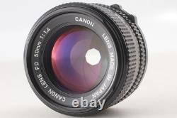 MINT Canon AE-1 Program 35mm film Camera NFD 50mm f/1.4 Lens From JAPAN