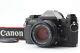 MINT Canon AE-1 Program Black 35mm Film Camera NFD 50mm f1.8 Lens From JAPAN