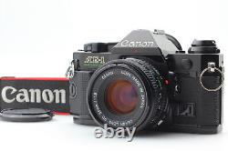 MINT Canon AE-1 Program Black 35mm Film Camera NFD 50mm f1.8 Lens From JAPAN