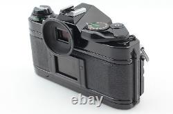 MINT Canon AE-1 Program Black 35mm Film Camera NFD 50mm f1.8 Lens From JAPAN