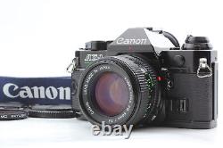 MINT Canon AE-1 Program Black Film Camera New FD 50mm f1.4 Lens From JAPAN