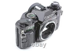 MINT Canon AE-1 Program Black Film Camera New FD 50mm f1.4 Lens From JAPAN