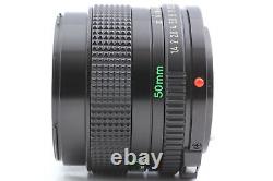 MINT Canon AE-1 Program Black Film Camera New FD 50mm f1.4 Lens From JAPAN