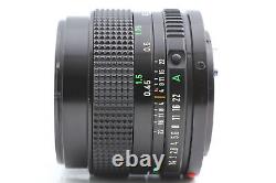 MINT Canon AE-1 Program Black Film Camera New FD 50mm f1.4 Lens From JAPAN