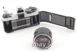 MINT Canon AE-1 Program Film Camera Body New FD 50mm F/1.4 Lens From JAPAN