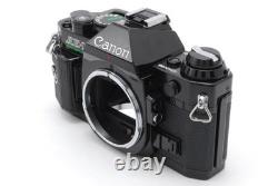 MINT Canon AE-1 Program Film Camera SLR AE Black New FD 50mm F/2.0 Lens JAPAN