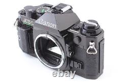 MINT Canon AE-1 Program SLR Film Camera black body NFD 50mm f1.4 lens JAPAN