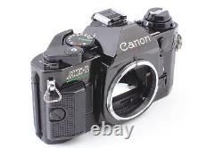 MINT Canon AE-1 Program SLR Film Camera black body NFD 50mm f1.4 lens JAPAN