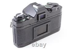 MINT Canon AE-1 Program SLR Film Camera black body NFD 50mm f1.4 lens JAPAN