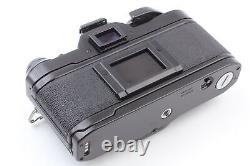 MINT Canon AE-1 Program SLR Film Camera black body NFD 50mm f1.4 lens JAPAN
