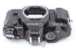 MINT Canon AE-1 Program SLR Film Camera black body NFD 50mm f1.4 lens JAPAN