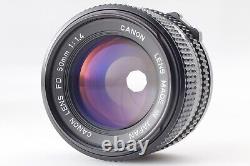 MINT Canon AE-1 Program Silver 35mm film Camera NEW FD 50mm f1.4 Lens JAPAN