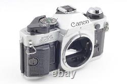 MINT Canon AE-1 Program Silver 35mm film Camera NEW FD 50mm f1.4 Lens JAPAN