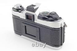 MINT Canon AE-1 Program Silver 35mm film Camera NEW FD 50mm f1.4 Lens JAPAN