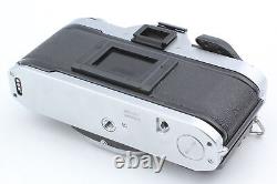 MINT Canon AE-1 Program Silver 35mm film Camera NEW FD 50mm f/1.4 Lens JAPAN