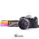 MINT Canon AE-1 Program black 35mm film Camera NEW FD 50mm f1.4 Lens FromJAPAN