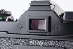 MINT Canon AE-1 Program black 35mm film Camera NEW FD 50mm f1.4 Lens FromJAPAN
