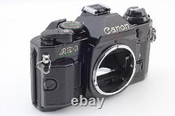 MINT Canon AE-1 Program black 35mm film Camera NEW FD 50mm f1.4 Lens FromJAPAN