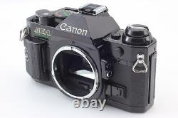 MINT Canon AE-1 Program black 35mm film Camera NEW FD 50mm f1.4 Lens FromJAPAN