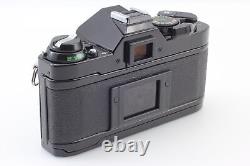 MINT Canon AE-1 Program black 35mm film Camera NEW FD 50mm f1.4 Lens FromJAPAN