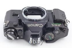 MINT Canon AE-1 Program black 35mm film Camera NEW FD 50mm f1.4 Lens FromJAPAN