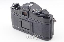 MINT Canon AE-1 Program black 35mm film Camera New FD 50mm f/1.4 Lens JAPAN
