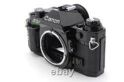 MINT Canon AE-1 Program black 35mm film Camera New FD 50mm f/1.4 lens JAPAN