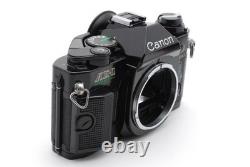 MINT Canon AE-1 Program black 35mm film Camera New FD 50mm f/1.4 lens JAPAN