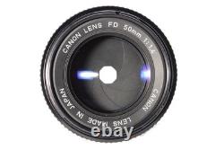 MINT Canon AE-1 Program black 35mm film Camera New FD 50mm f/1.4 lens JAPAN