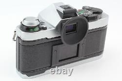 MINT Canon AE-1 Program silver 35mm film camera body NEW FD 50mm f1.4 lens JAPAN