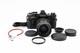 MINT? Canon AE-1 SLR Black Film Camera NEW FD 35-70mm F/4 Lens From JAPAN
